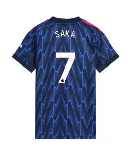 Günstige Arsenal Bukayo Saka #7 Auswärtstrikot Damen 2025-26 Kurzarm
